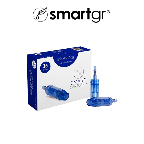 SMART CARTUCHO DERMAPEN II 36 (PONTEIRA AZUL)